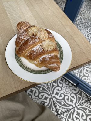 Almond croissant   at Parlé Pantry in West London