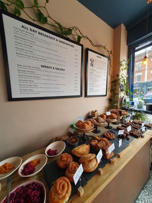 Lots of vegan options #Veganuary at Parlé Pantry in West London