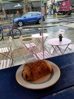 Pain au chocolat at Parlé Pantry in West London