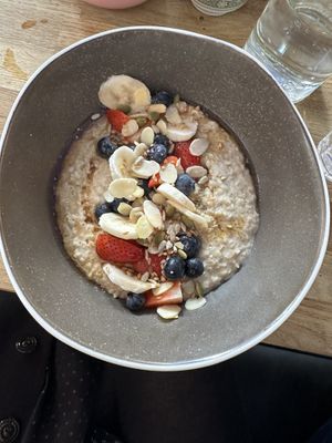 Porridge   at Parlé Pantry in West London