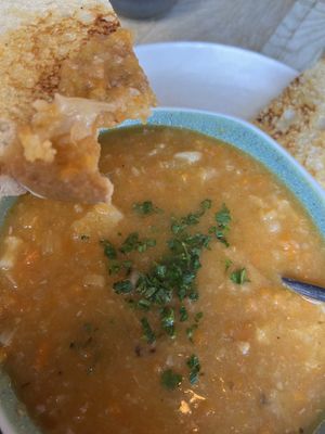 Soup of the day   at Parlé Pantry in West London