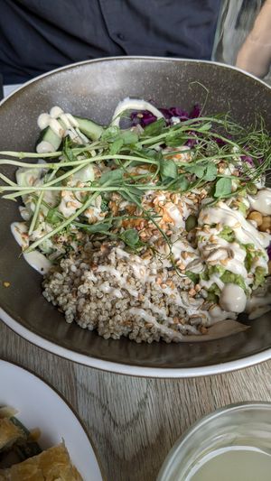 Quinoa bowl at Parlé Pantry in West London