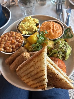 Full English Breakfast - recommended!   at Parlé Pantry in West London