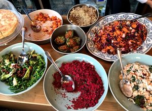 Selection at Parlé Pantry in West London