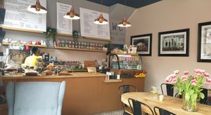 Inside at Parlé Pantry in West London