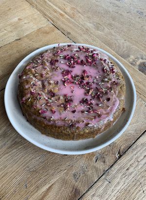 Gf -V Beetroot Cake  at Parlé Pantry in West London
