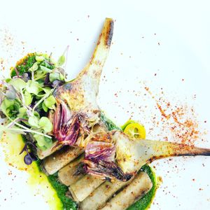 RAVIOLES DE CHOU RAVE/ ARTICHAUT/ HUILE À LA TRUFFE	13,00 €   23,00 €
TURNIP CABBAGE RAVIOLI WITH MUSHROOMS AND TRUFFLE OIL
VEGAN / GLUTEN FREE at Supernature in Paris