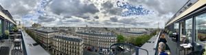 Terrace at Supernature in Paris