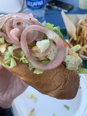 Po boy, $15  at Tween the Tides in Provincetown