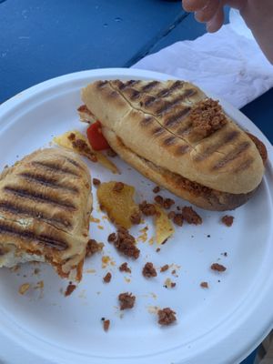 Italian panini, $15 at Tween the Tides in Provincetown