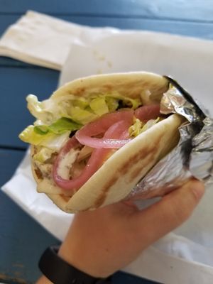 Gyro at Tween the Tides in Provincetown