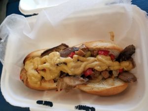 Cheesesteak at Tween the Tides in Provincetown