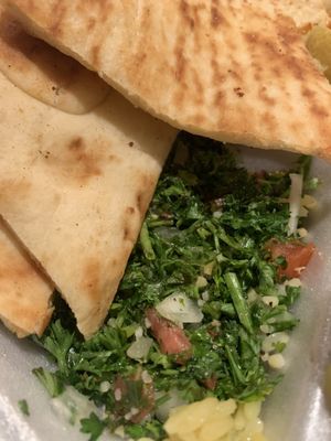 Tabouli at The Fat Greek in Yucaipa