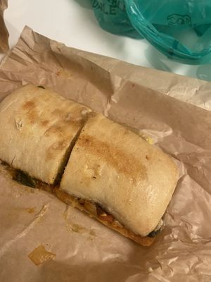 Collard green sandwich  at Acadia Foods in Winston-salem