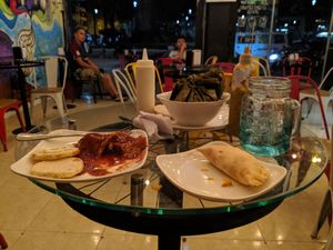 Food at Cómo Asi in Ibague