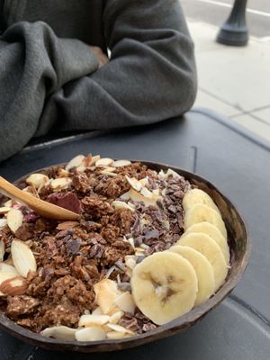 Cacao-a-bunga smoothie bowl at Create Your Nature in Winter Park