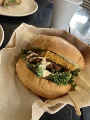 Vegan brekkie Sandwich   at New General in Winter Park