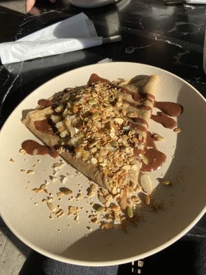 Go nutty crepe   at New General in Winter Park