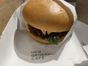 Vegan Brekkie Sandwich To-Go  at New General in Winter Park