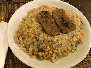 was ok, but you can definitively find better food in Bali  at Earth Cafe and Market in Canggu