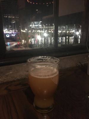 Delicious brews on tap with a great view at Plant City in Providence