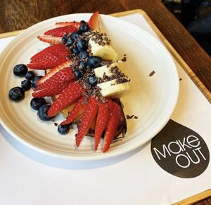 Fruit toast! at Plant City in Providence