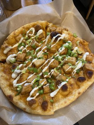 Buffalo chikn pizza  at Plant City in Providence