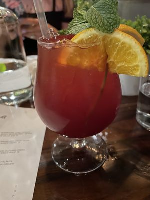 Delicious sangria  at Plant City in Providence