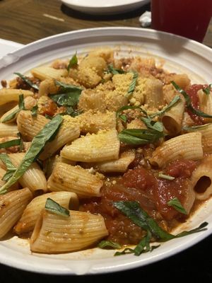Pasta Bolognese. Very good   at Plant City in Providence