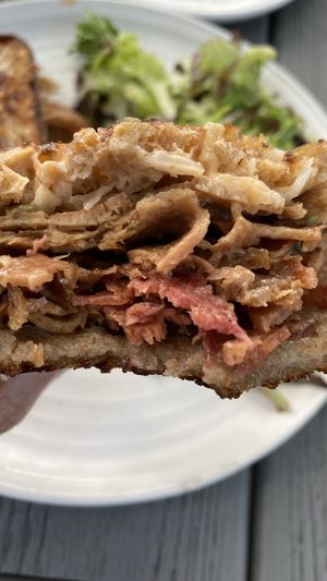 Some of the best seitan I’ve ever had. Incredible Reuben   at Plant City in Providence