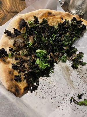 Truffle pizza from Double Zero  at Plant City in Providence
