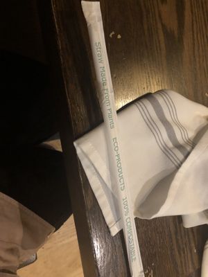 Comparable straw😄  at Plant City in Providence