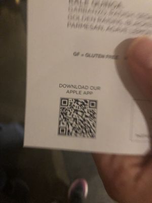 New burger order online QR code  at Plant City in Providence