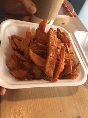 Sweet potato fries   at Plant City in Providence