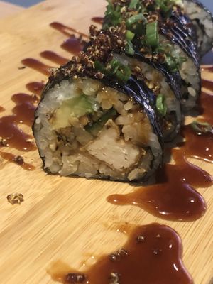 Teriyaki tofu without spicy mayo   at Plant City in Providence