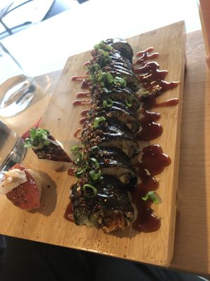 Teriyaki tofu without spicy mayo   at Plant City in Providence