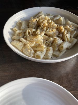 Pasta was really good and light   at Plant City in Providence