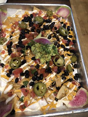Bigger version of nachos  at Plant City in Providence