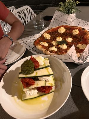 Double Zero - Raw Lasagne best menu item!!!  at Plant City in Providence