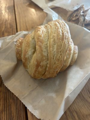 Plain croissant at Plant City in Providence