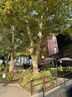 Outdoor seating   at Plant City in Providence