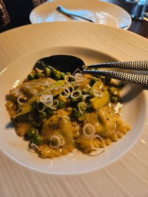 Ravioli at SEZN at Plant City in Providence