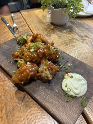 Korean fried chicken at Plant City in Providence