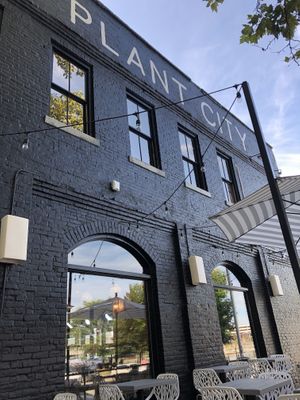 Outside from outdoor seating  at Plant City in Providence