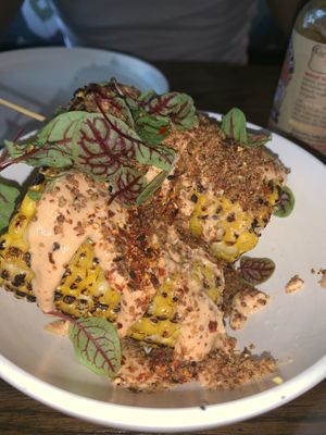 Enlote (Mexican street corn) at Plant City in Providence