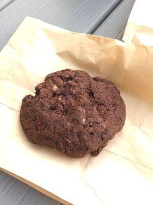 Double chocolate cookie at Plant City in Providence