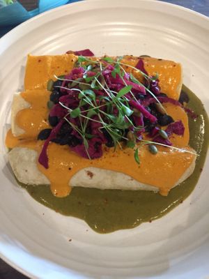Cauliflower Enchiladas  at Plant City in Providence