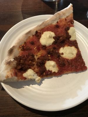 Spicy Pepperoni pizza at Plant City in Providence