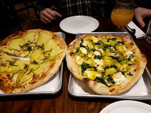 Potato and Bianca Pizza at Plant City in Providence