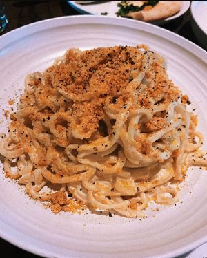 Vegan Cacio e Pepe Pasta  at Plant City in Providence